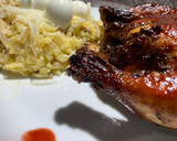 Foto del paso 7 de la receta: Codorniz en salsa BBQ de moras con Risotto de Hongos
