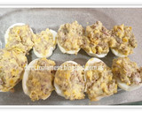 Foto del paso 10 de la receta: Huevos rellenos de carne