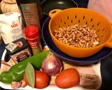 Foto del paso 1 de la receta: Potaje de Judías Rojas con Arroz