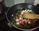 A picture of step 3 of Oats Upma.