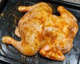 A picture of step 1 of Air Fryer Whole Roasted Chicken.
