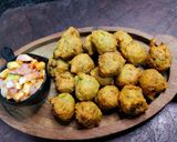A picture of step 7 of Dal vada.