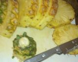 A picture of step 1 of Fresh pineapple juice #festiveseasoncontest kakamega #author mar.