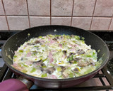 Foto del paso 4 de la receta: Quiche de puerros y champiñones