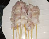 Foto langkah ke 2 dari resep Sate Ayam Bumbu Kecap.