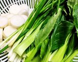 Hình bước làm 1 của món Mì Udon Hải Sản