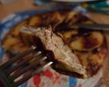 Foto del paso 4 de la receta: Tortilla dulce de manzana, sin azúcar agregado ni edulcorante 🍎 con avena, canela, vainilla y nuez