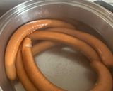 Linsen mit Spätzle und Würstla Rezeptschritt 3 Foto