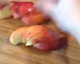 A picture of step 1 of Lemonade dressing fruit salad.