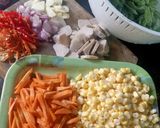 Foto langkah ke 1 dari resep Tumis Buncis Wortel Jagung.