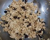 Foto del paso 3 de la receta: Galletas rápidas de avena, miel y pasas