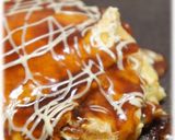 A picture of step 5 of Fluffy Okonomiyaki with Tofu.