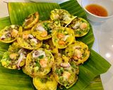 Hình bước làm 3 của món Bánh khọt miền tây