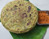 A picture of step 5 of Missi Roti.