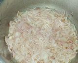 A picture of step 4 of Bhindi masala.