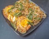 Foto langkah ke 4 dari resep Telur Ceplok Soun Cabe Ijo.