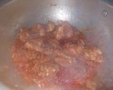 A picture of step 4 of Jhatpat Chicken masala karahi.