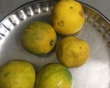 A picture of step 1 of Mint Mosambi Mocktail.