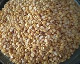 A picture of step 1 of Moong dal Dalma.