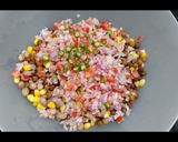 A picture of step 2 of Healthy Protein Packed Chana Chaat.