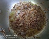 A picture of step 1 of Aloo bengan.