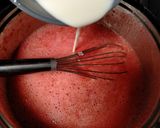 Une image de l'étape 3 de Curd à la fraise.