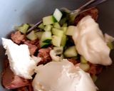 A picture of step 3 of My Tuna Cheesy salad jacket Potato 😍.