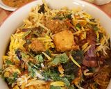 A picture of step 7 of Veg Dum Biryani.