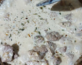 Foto del paso 3 de la receta: Penne Rigatti con lomo de cerdo en salsa blanca