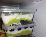 Foto langkah ke 5 dari resep Brownies Alpukat Dessert Box.
