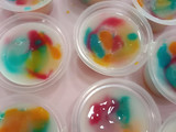 Puding Susu Semburat Warna