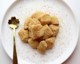 Foto langkah ke 6 dari resep Mochi ala Jepang (Kinako Mochi).