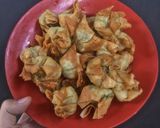 Foto langkah ke 3 dari resep Siomay sayur pangsit goreng.