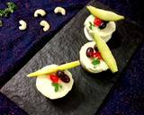 Vegan raw mango cheese cup cakes recipe step 5 photo