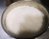 A picture of step 1 of Traditional lal sharbat with lemon.