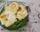 Tejszínes spenótfőzelék 🍳🍞 recept fázis 5 fotója