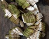 A picture of step 1 of Raw Banana Sabji - Upvas Recipe.