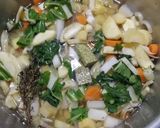 Une image de l'étape 8 de Soupe panais / rutabaga / navet / fenouil / blette.