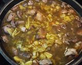 Foto del paso 3 de la receta: Estofado de garbanzos con costilla y caldo de col y nabo