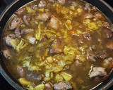 Foto del paso 3 de la receta: Estofado de garbanzos con costilla y caldo de col y nabo