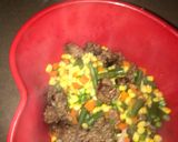 A picture of step 2 of Shepherd pie.