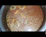 A picture of step 3 of Chicken with peas.