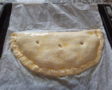 Foto del paso 7 de la receta: Masa de hojaldre sin gluten con pollo queso y mermelada