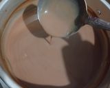 Foto langkah ke 3 dari resep 883) Puding Matcha Vla Coklat.