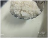 A picture of step 3 of Chikoo Kheer.