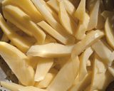 A picture of step 1 of Sultan chips.