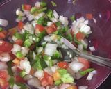 A picture of step 1 of Veg mayonnaise sandwich.