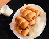A picture of step 17 of Sausage bun.