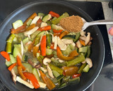 Foto del paso 6 de la receta: Arroz basmati con verduras salteadas