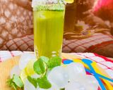 A picture of step 4 of Mint Margarita.